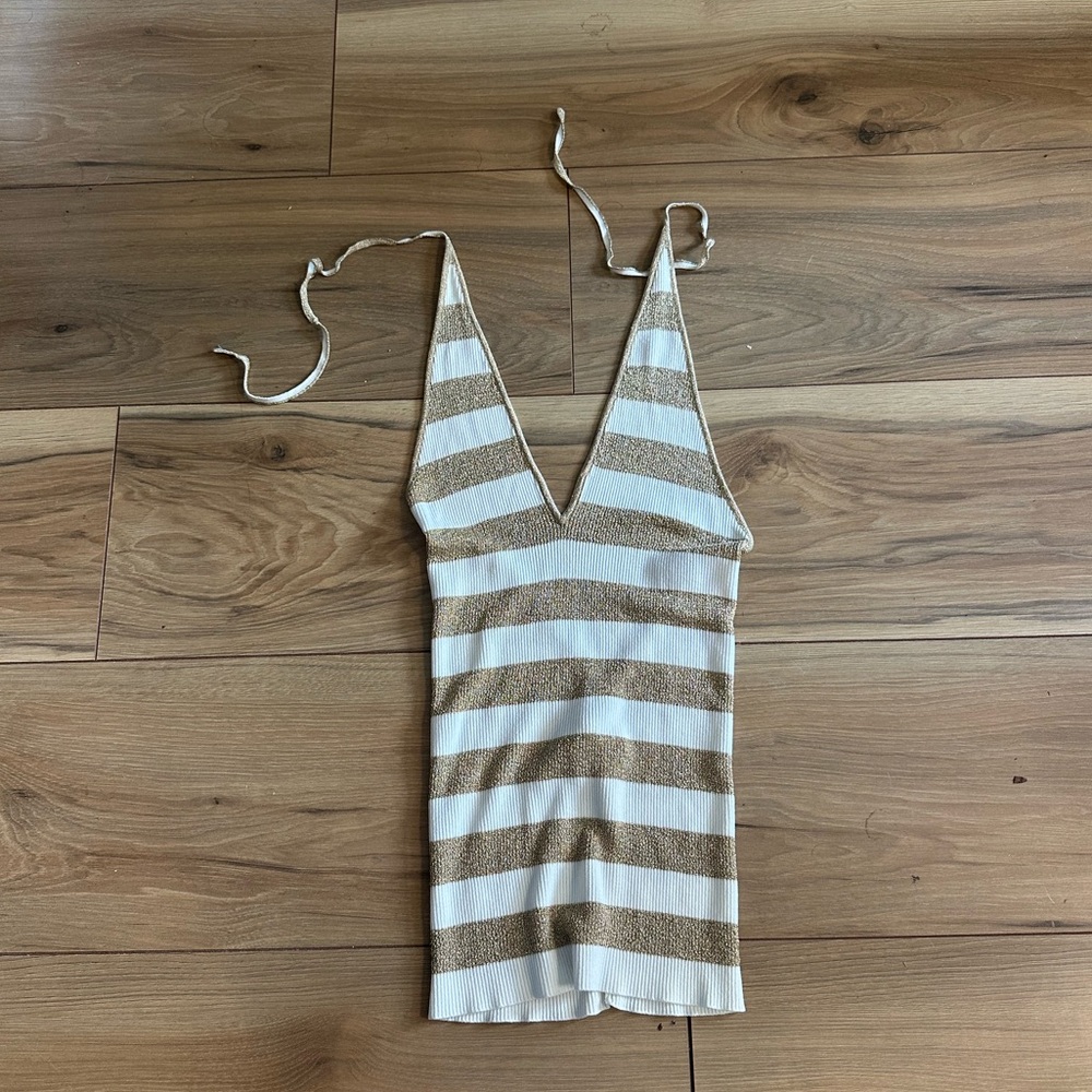 Dolce & Gabbana knot ribbed tank top